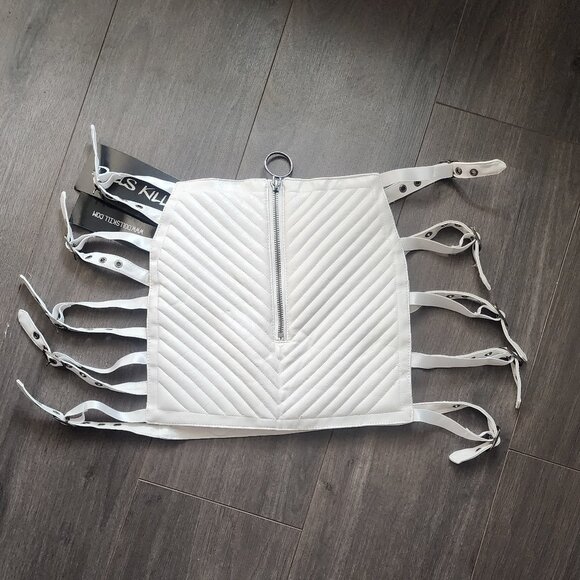 Dolls Kill Club Exx Mini Skirt - Picture 2 of 4